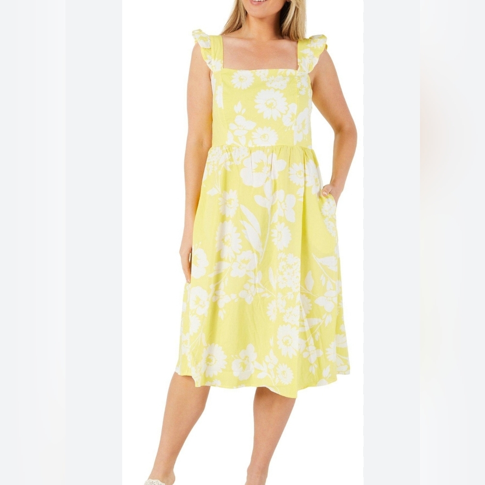 Studio One Sunny Floral Midi Dress